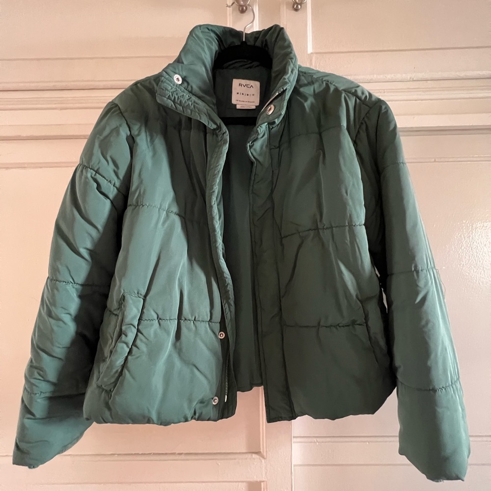 RVCA green puffer